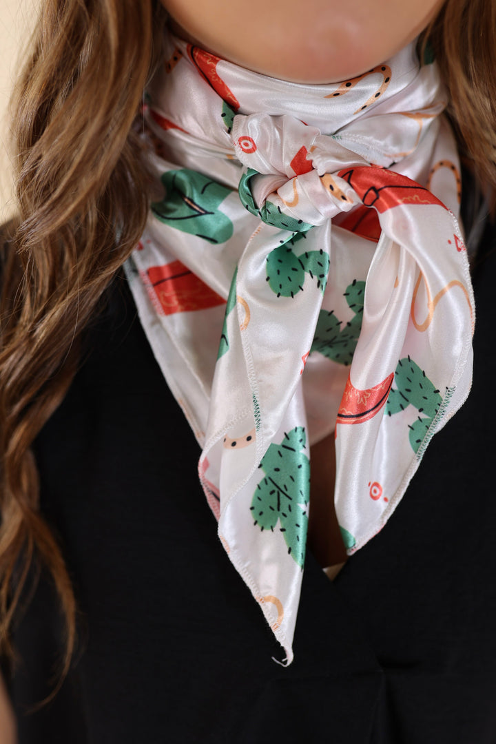 Boozy Boot Wild Rag - Giddy Up Glamour Boutique