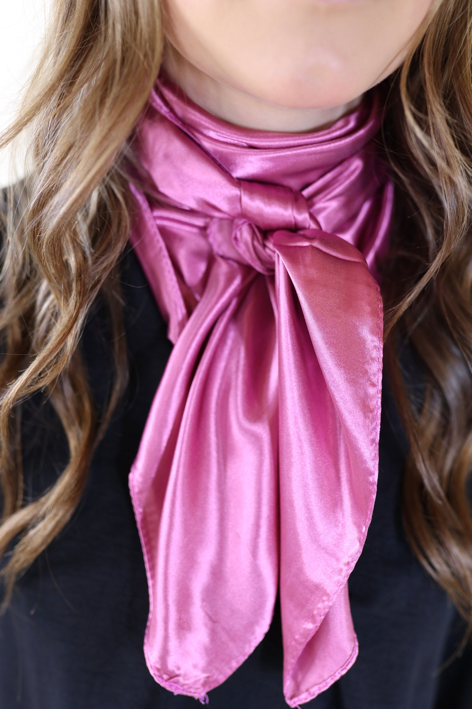 Solid Colored Scarf in Mauve - Giddy Up Glamour Boutique