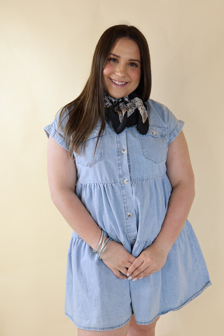 Crocodile Charmeuse Wild Rag in Ivory - Giddy Up Glamour Boutique