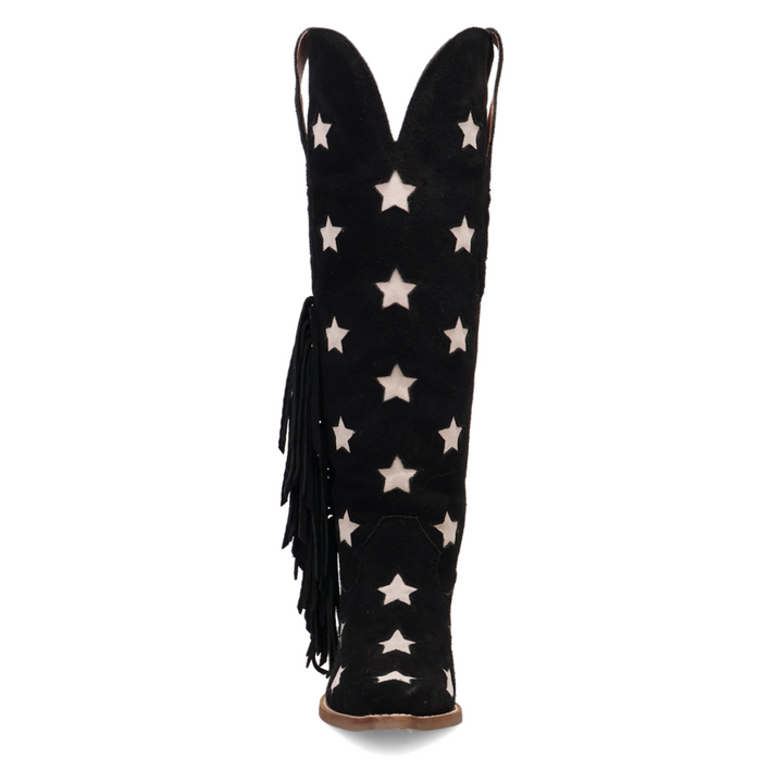 Online Exclusive | Dingo | Super Star Suede Leather Bootie in Black **PREORDER