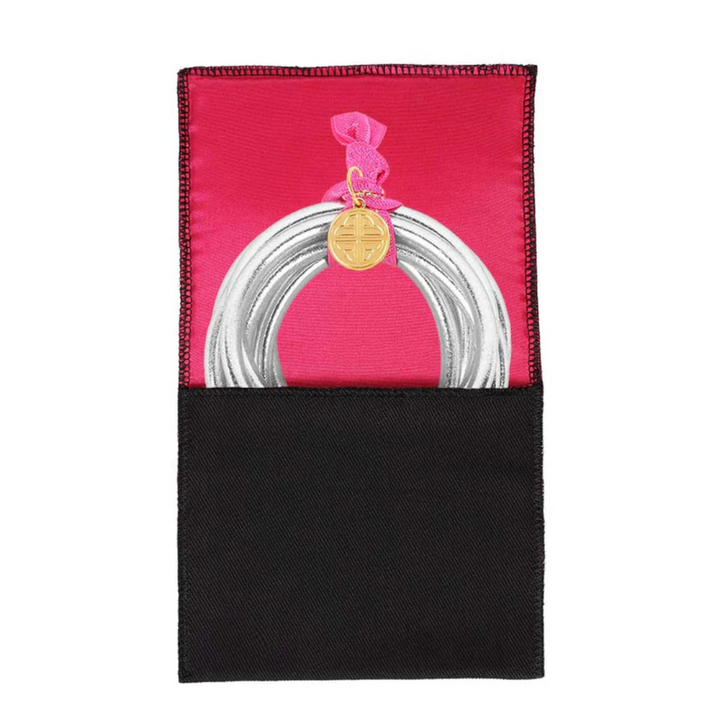 BuDhaGirl | Set of Six | All Weather Bangles in Silver