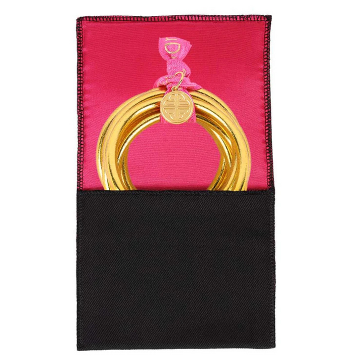 BuDhaGirl | Set of Six | All Weather Bangles in Gold