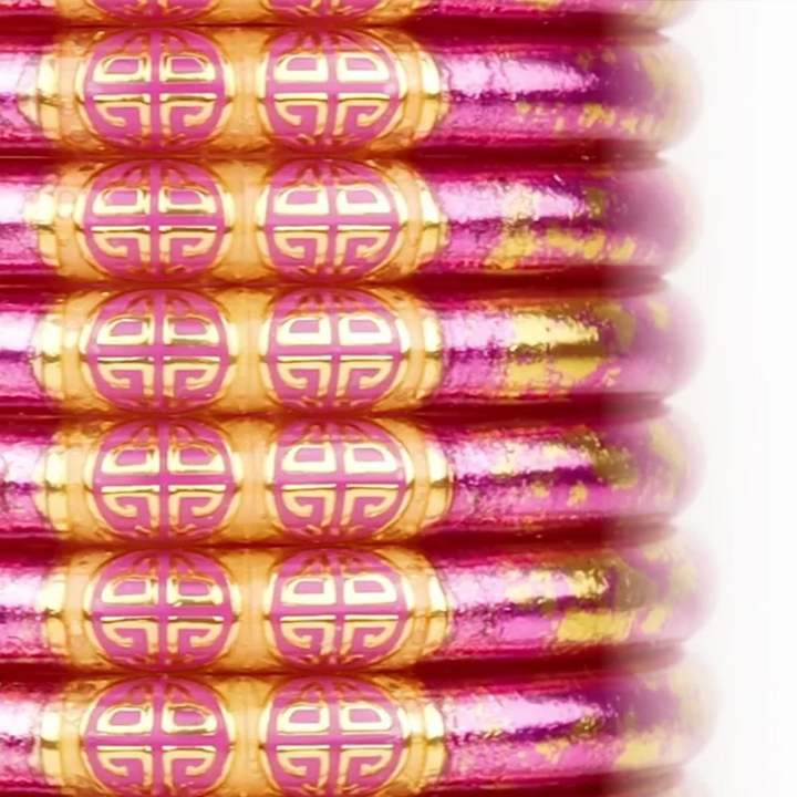 BuDhaGirl | Set of Four | KOI All Weather Bangles in Rose (Pink)