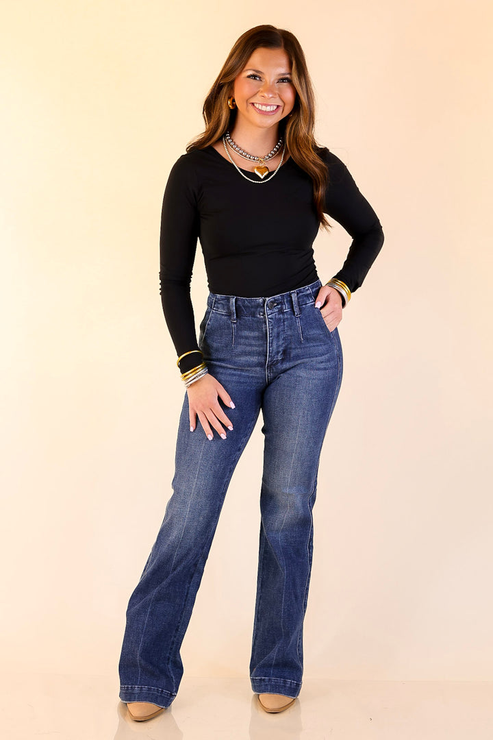 Judy Blue | Finest Fit Bootcut Trouser Jean in Dark Wash