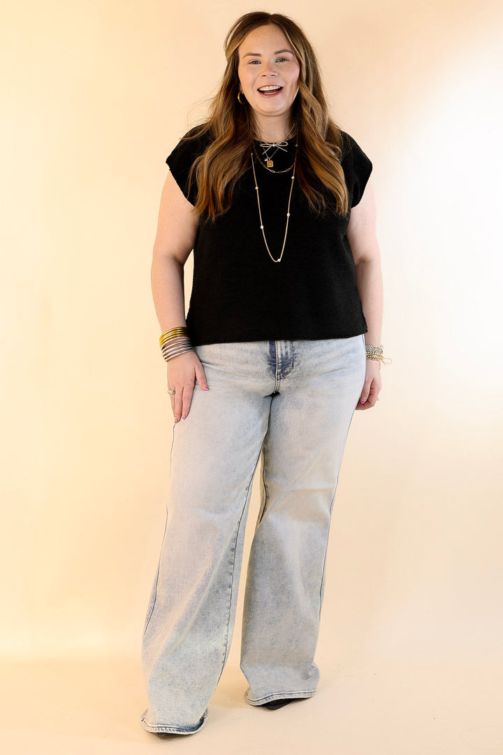 Judy Blue | Next Level Look Tummy Control Retro Wide Leg Jean in Light Wash