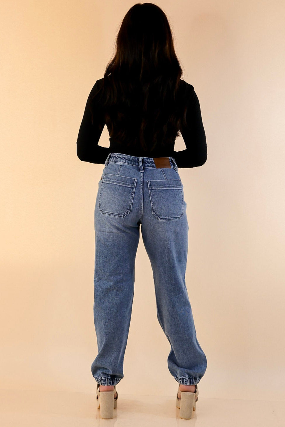 Judy Blue | Relaxed Revival Denim Jogger in Medium Wash