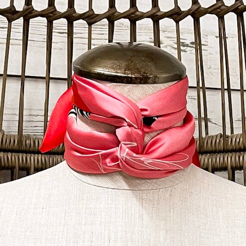 KB's Canvas | Rain or Shine Zebra Print Scarf in Pink