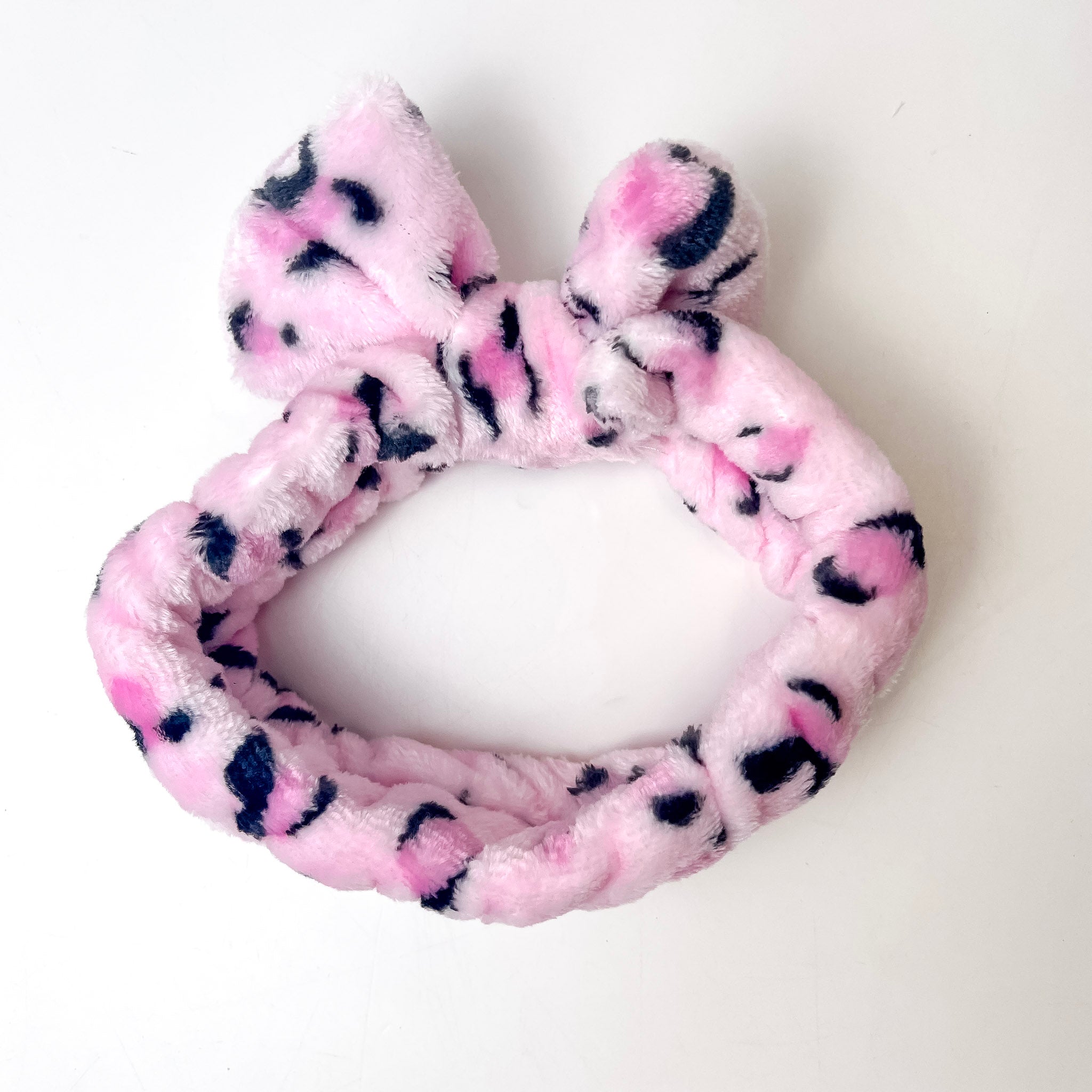 Animal Print Plush Bow Headbands - Giddy Up Glamour Boutique