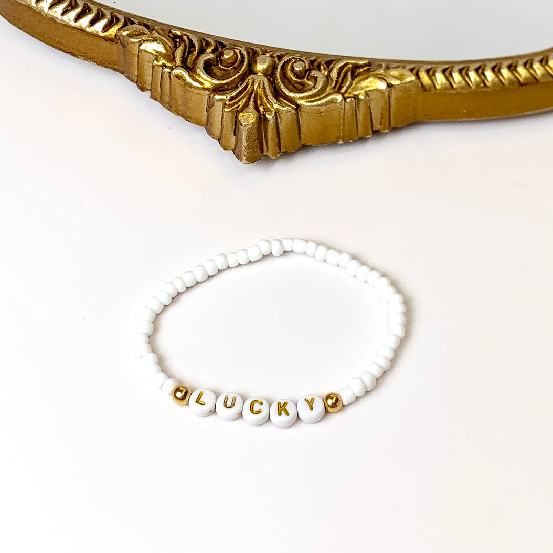 Buy 3 for $10 | St. Patrick's Day Friendship Stretch Bracelets - Giddy Up Glamour Boutique