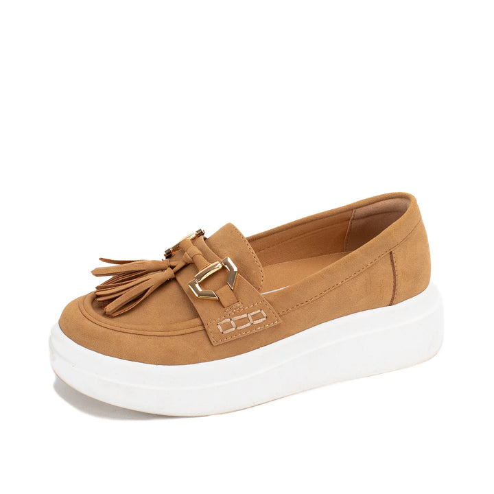 Yellow Box | Erina Loafer Sneaker in Almond