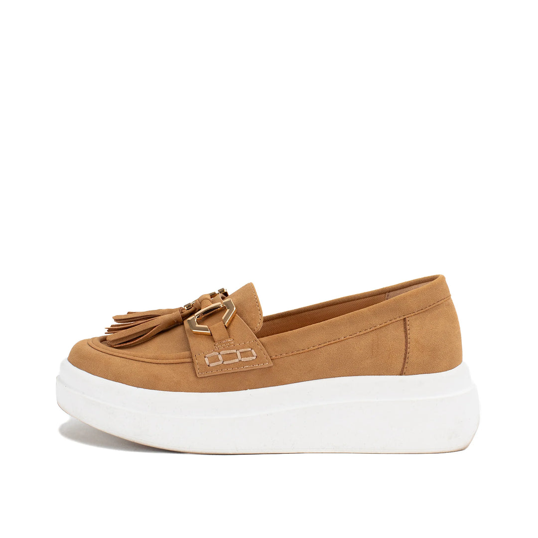 Yellow Box | Erina Loafer Sneaker in Almond