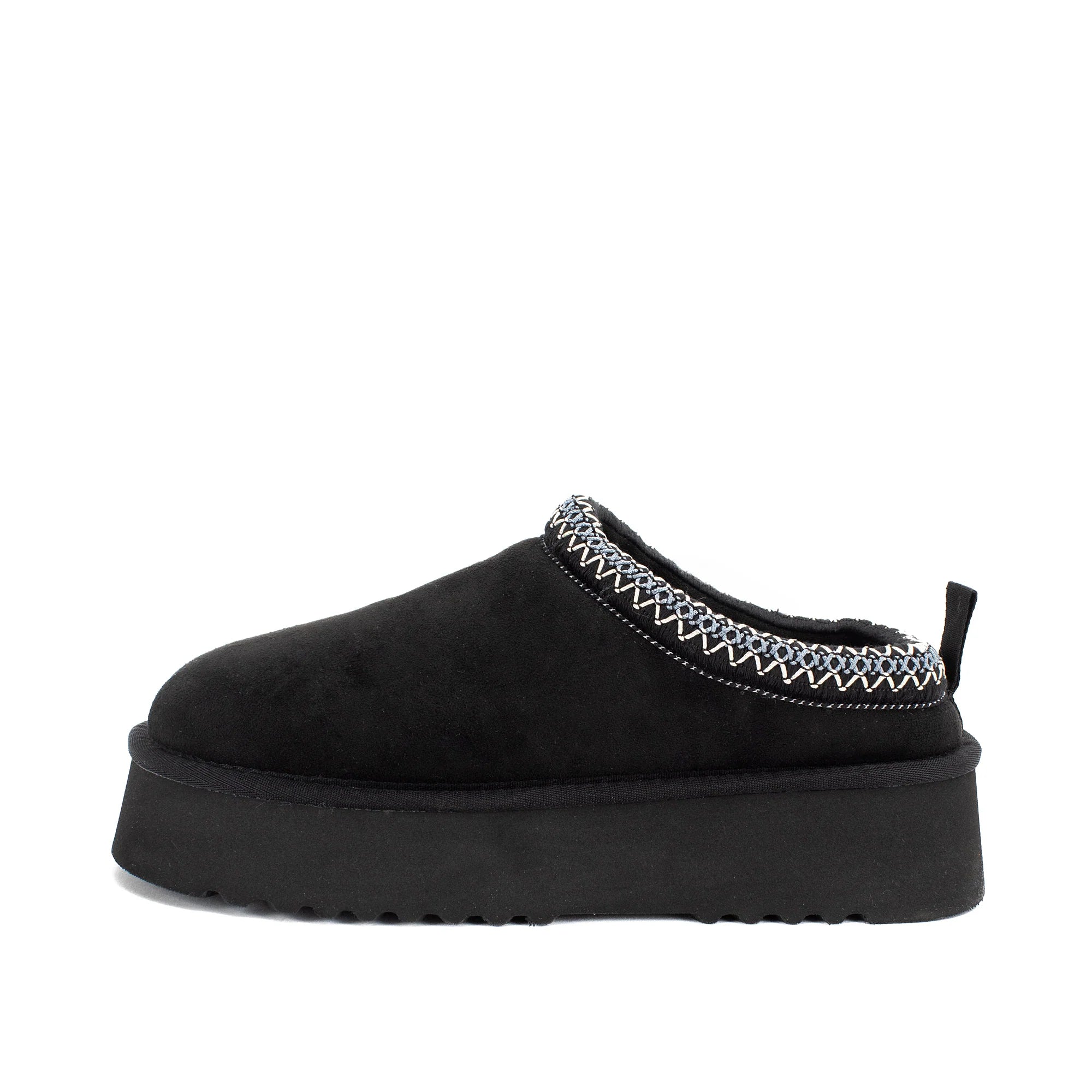 Yellow Box | Hardy Flatform Slipper in Black