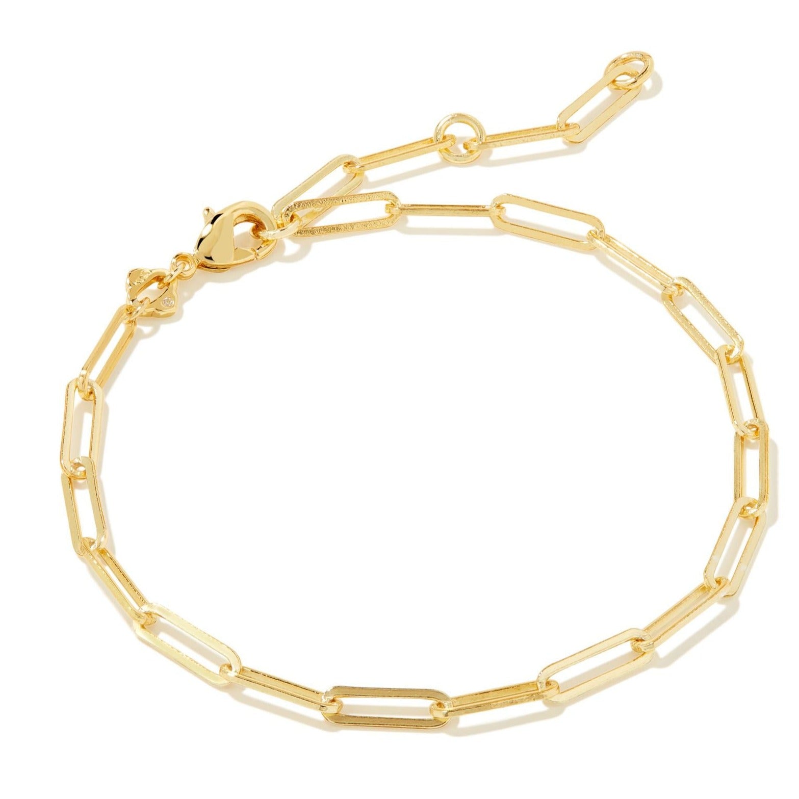 Kendra Scott | Courtney Gold Paperclip Bracelet - Giddy Up Glamour Boutique