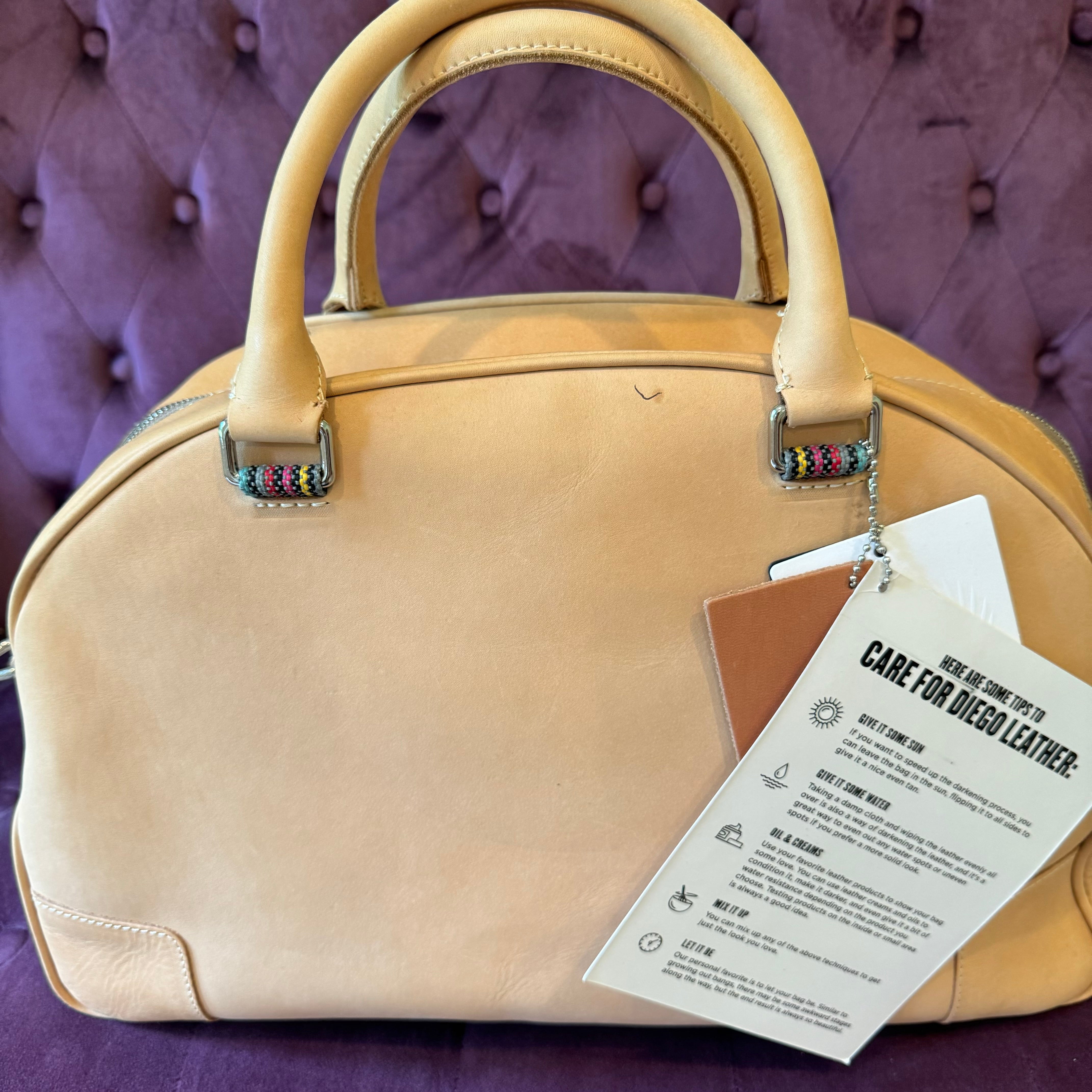 Blemished Consuela #2402 Diego Genuine Leather Commuter Bag • FINAL SALE - Giddy Up Glamour Boutique