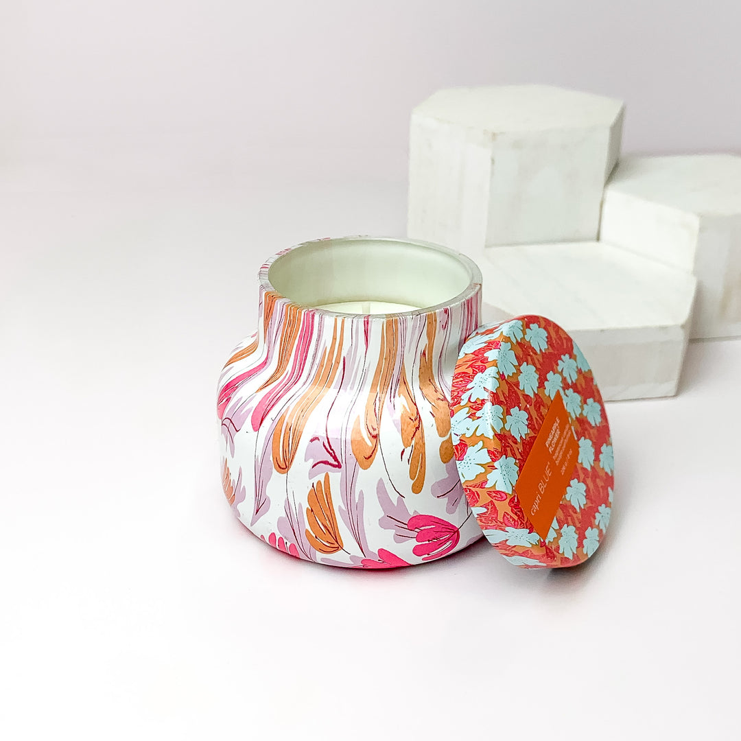 Capri Blue | 8 oz. Petite Jar Candle in Pattern Play Sign | Pineapple Flower - Giddy Up Glamour Boutique