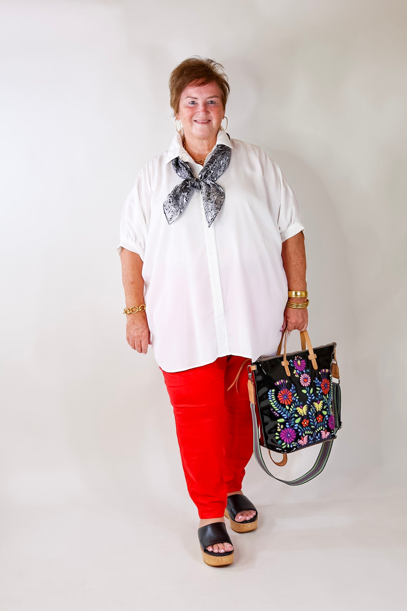 Judy Blue | Vibrant Smiles Control Top Skinny Jeans in Red - Giddy Up Glamour Boutique