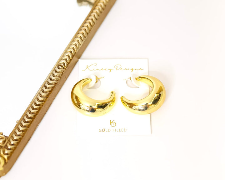 Kinsey Designs | Penelope Talon Hoop in Gold