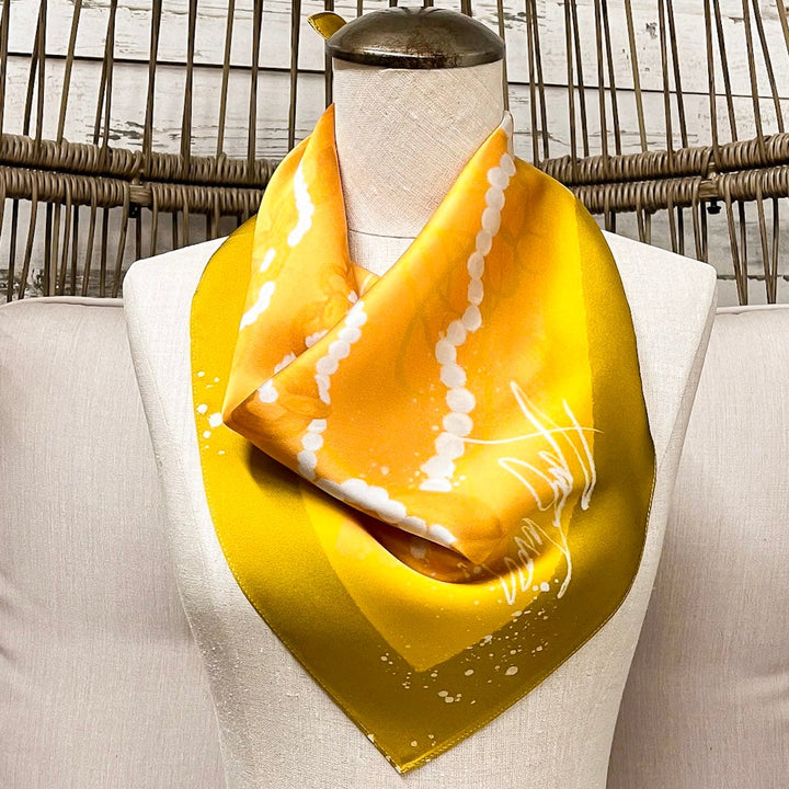 KB's Canvas | Madison Link Scarf in Yellow
