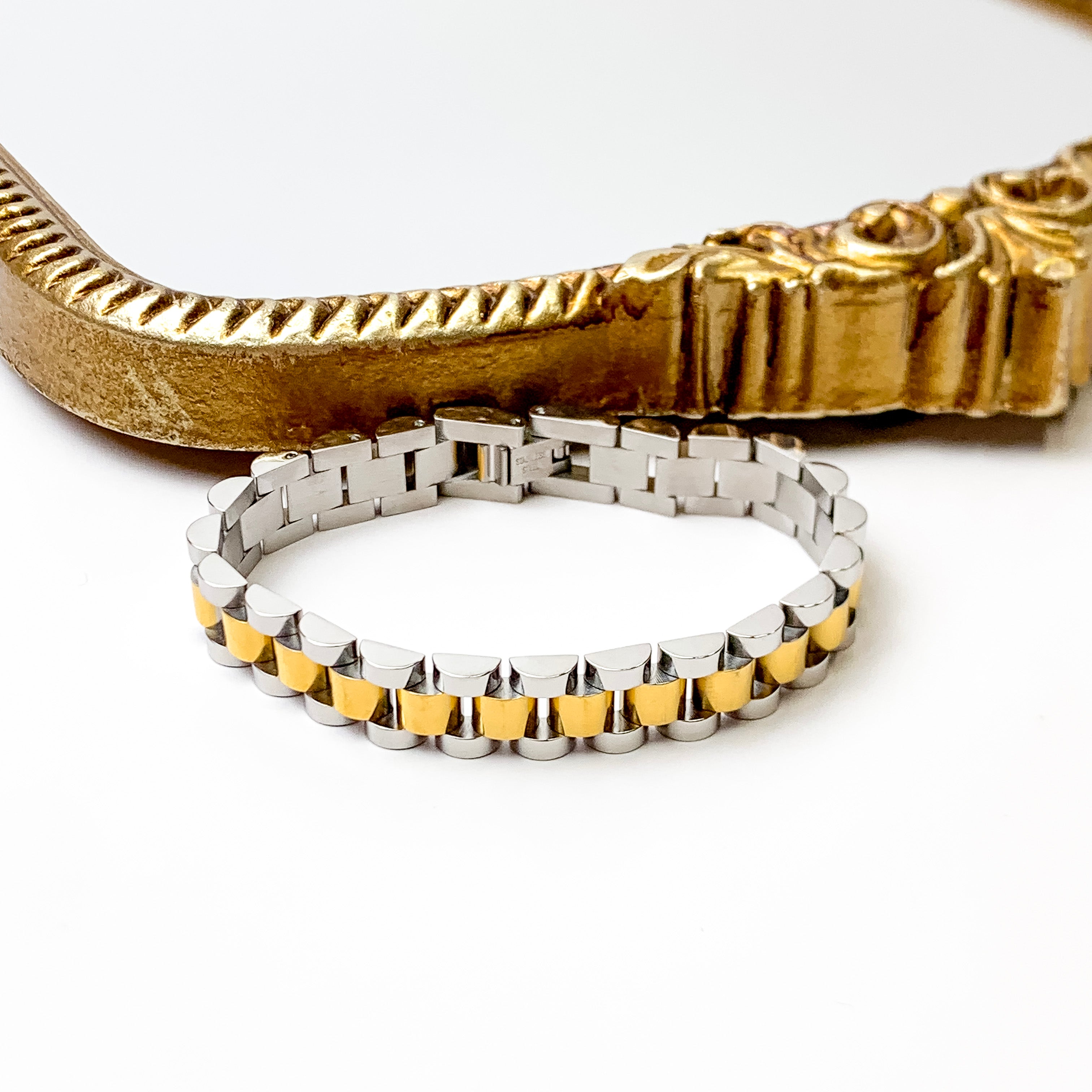 Bracha | Rolly Bracelet in Two Tone - Giddy Up Glamour Boutique