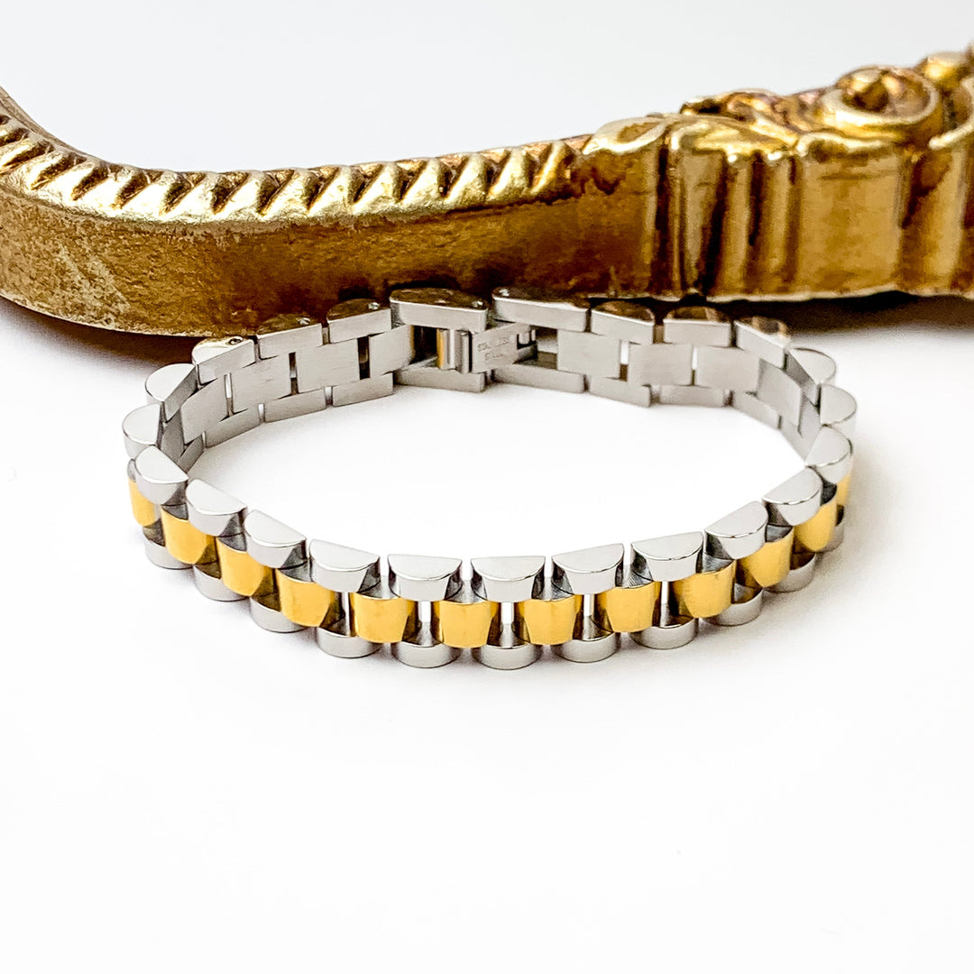 Bracha | Rolly Bracelet in Two Tone - Giddy Up Glamour Boutique