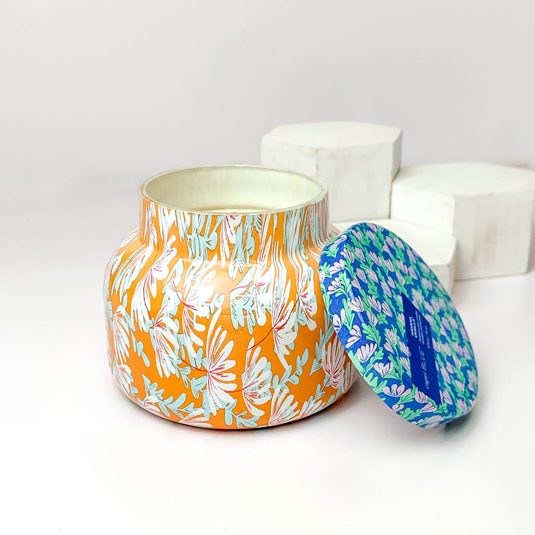 Capri Blue | 19 oz. Jar Candle in Pattern Play Sign | Havana Vanilla - Giddy Up Glamour Boutique