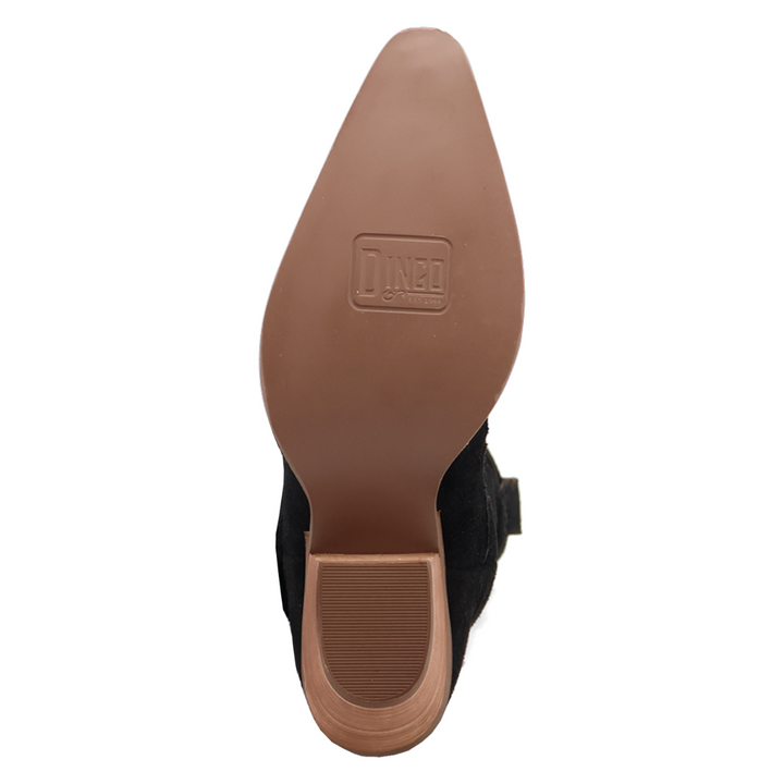 Online Exclusive | Dingo | Super Star Suede Leather Bootie in Black **PREORDER