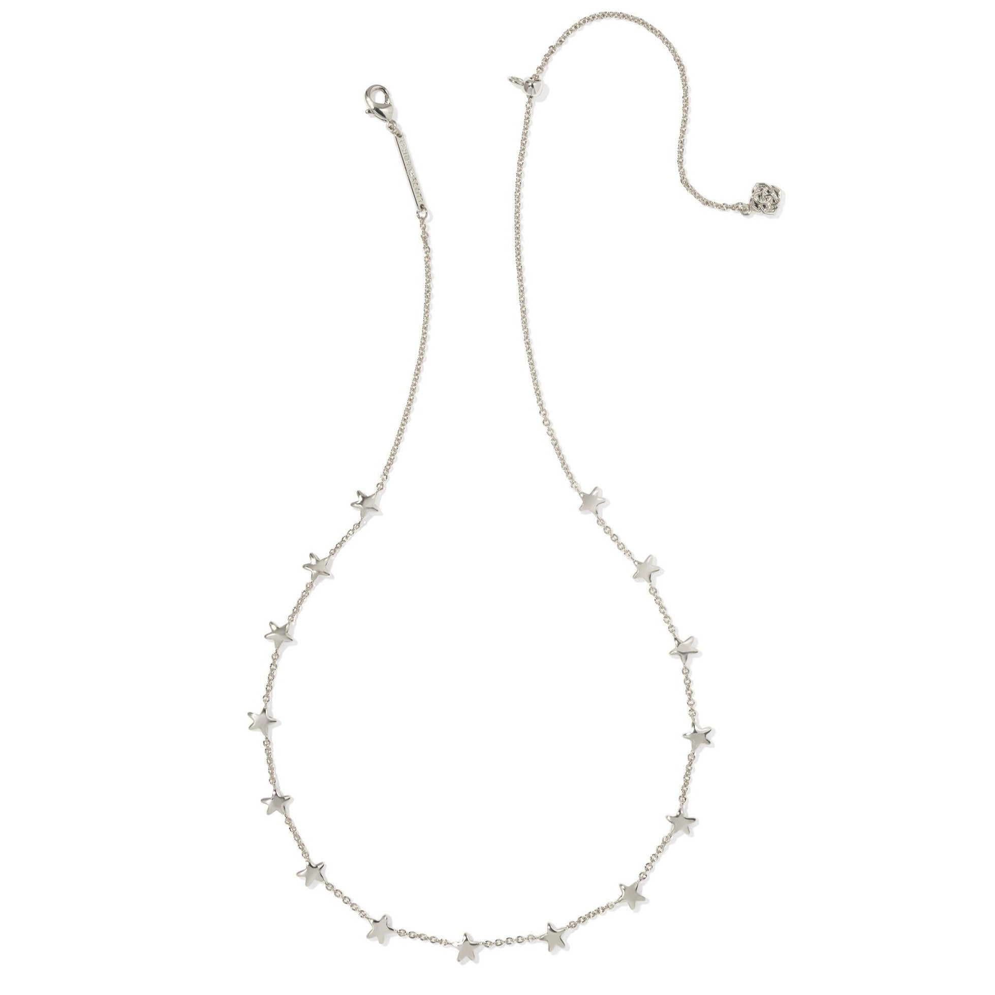 Kendra Scott | Sierra Silver Star Strand Necklace - Giddy Up Glamour Boutique