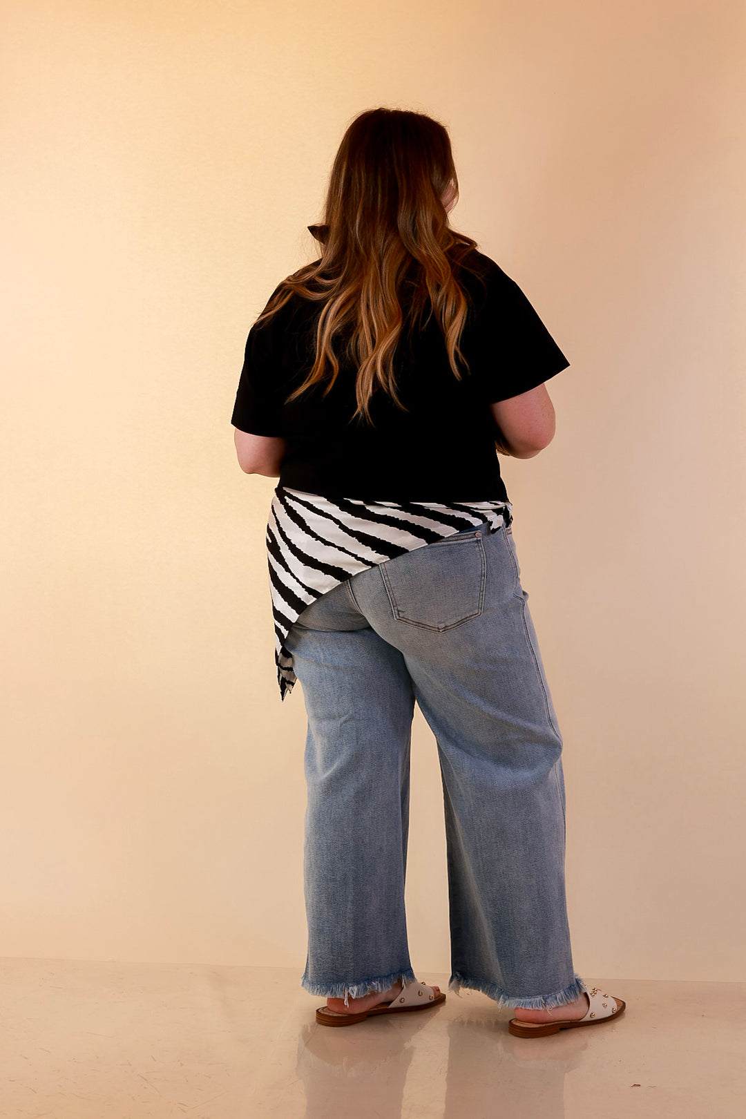 Casual Composure Button Front Short Sleeve Linen Top in Black