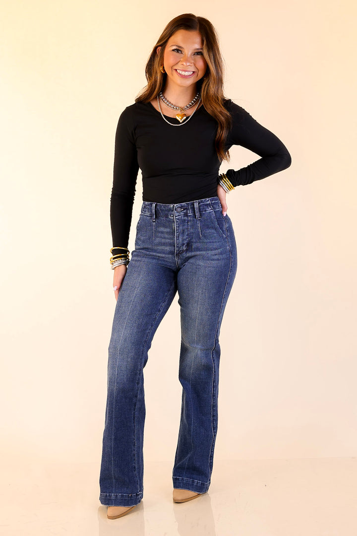 Judy Blue | Finest Fit Bootcut Trouser Jean in Dark Wash