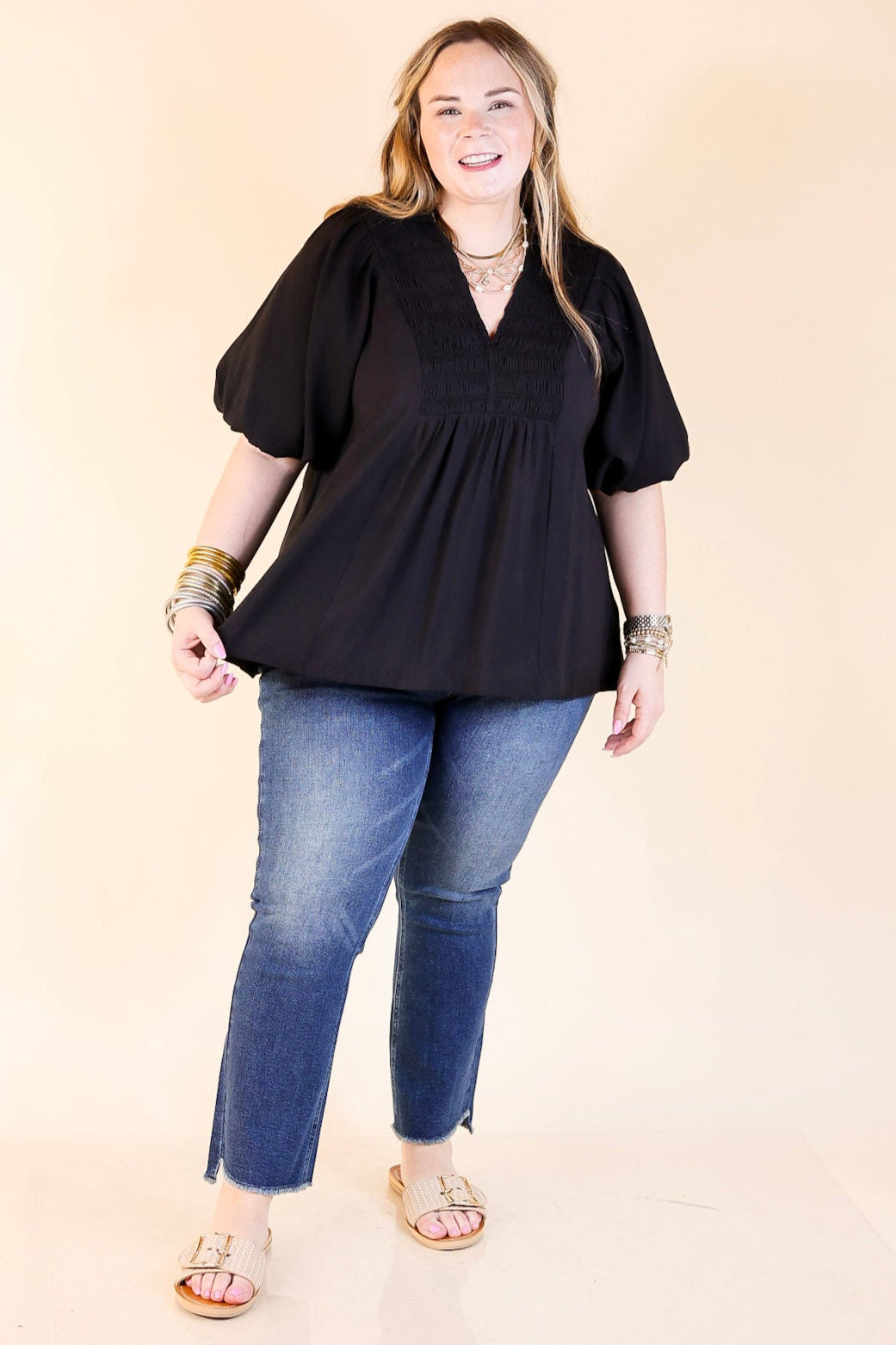 Judy Blue | Denim Daze Cropped Kick Flare Jean in Dark Wash