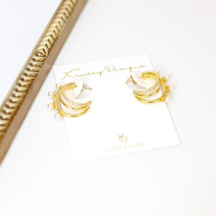 Kinsey Designs | Hattie Pearl Earrings