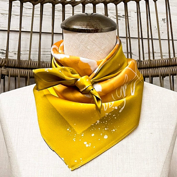 KB's Canvas | Madison Link Scarf in Yellow