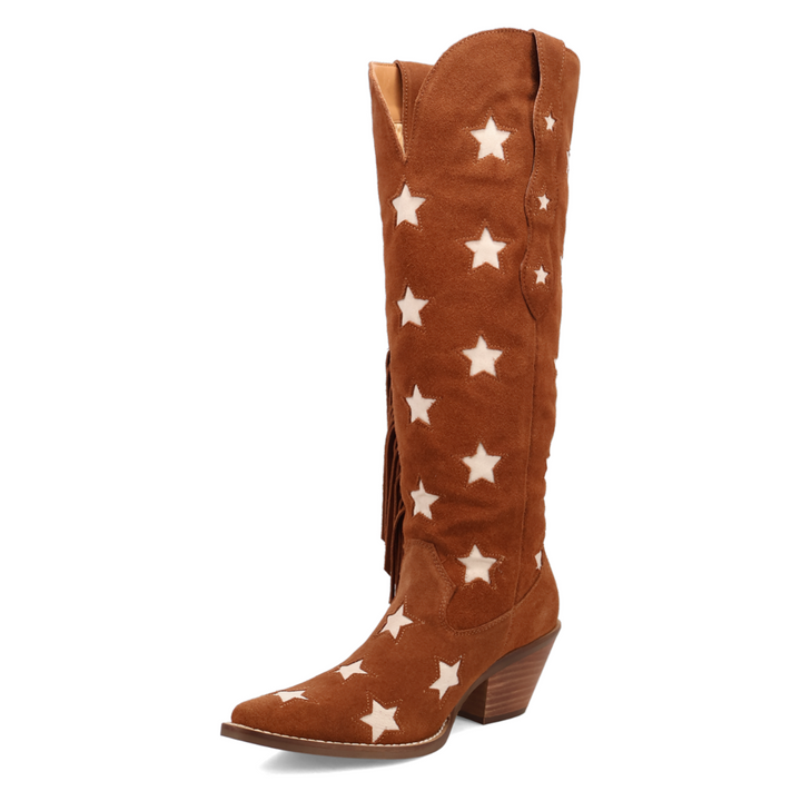 Online Exclusive | Dingo | Super Star Suede Leather Bootie in Camel Brown **PREORDER