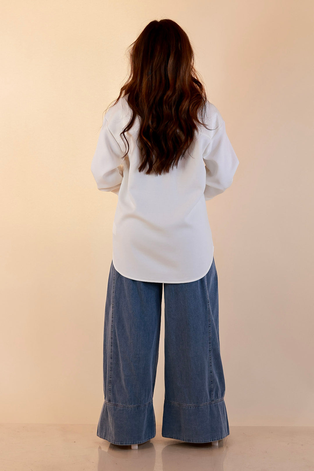 SPANX | AirEssentials Button Down Top in Powder White