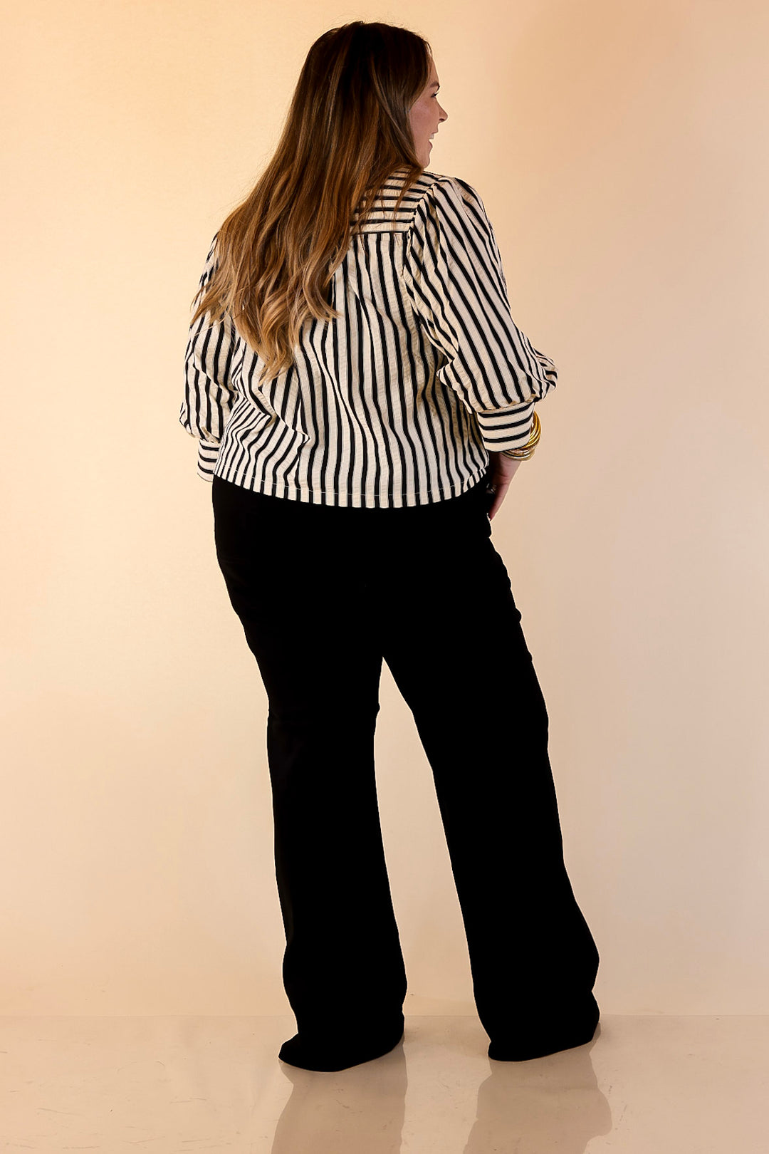 Judy Blue | Polished Perspective Retro Wide Leg Jean in Black