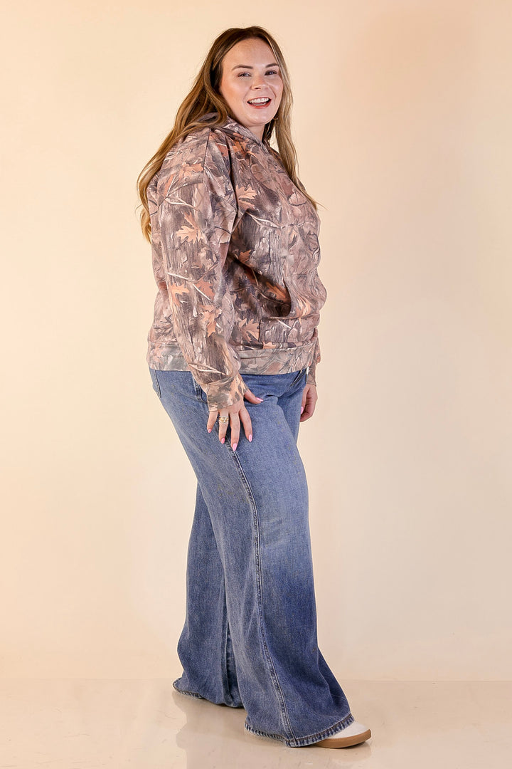 Simply Southern | Ready for Anything Long Sleeve Hoodie Sweatshirt in Camouflage