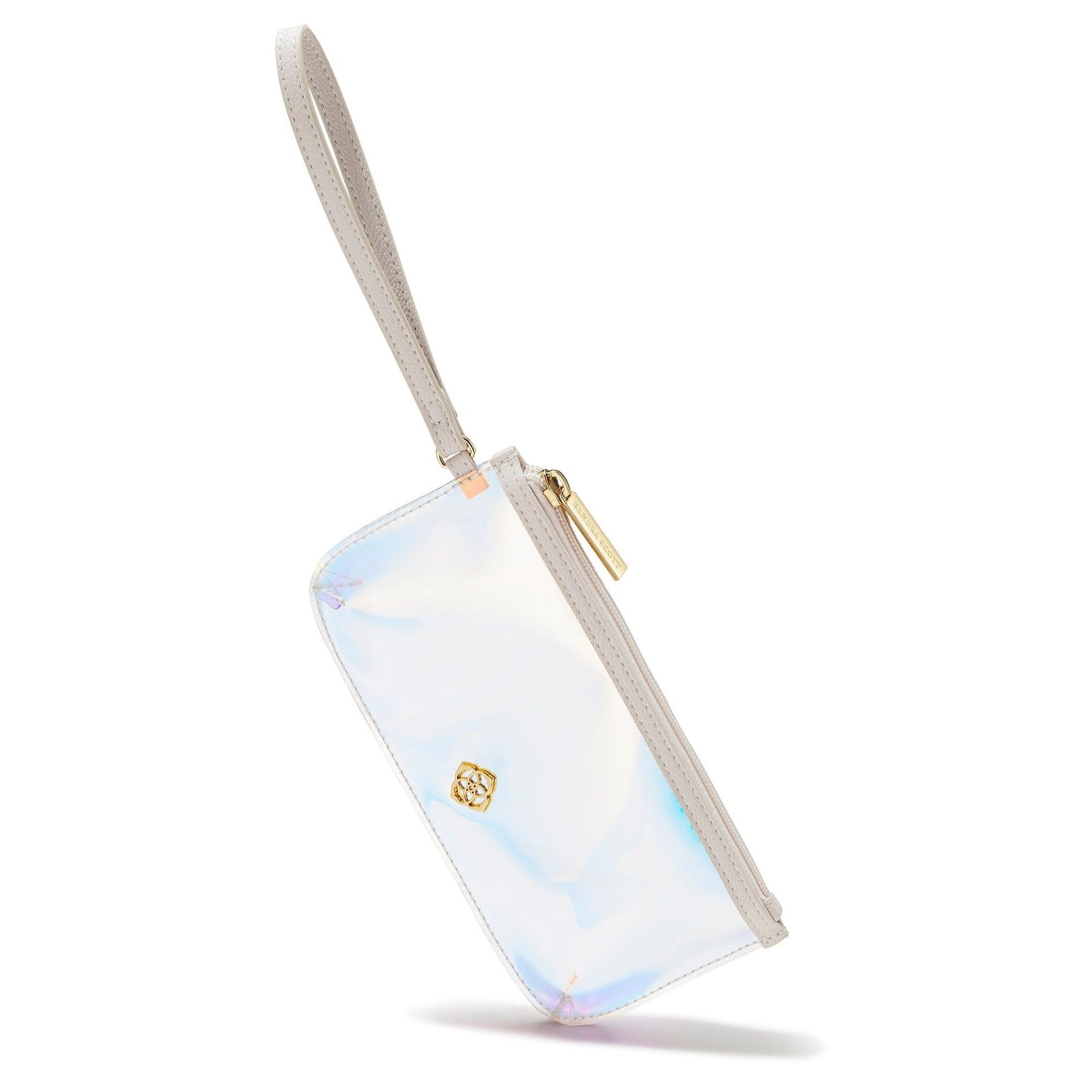Kendra Scott | Clear Iridescent Wristlet - Giddy Up Glamour Boutique