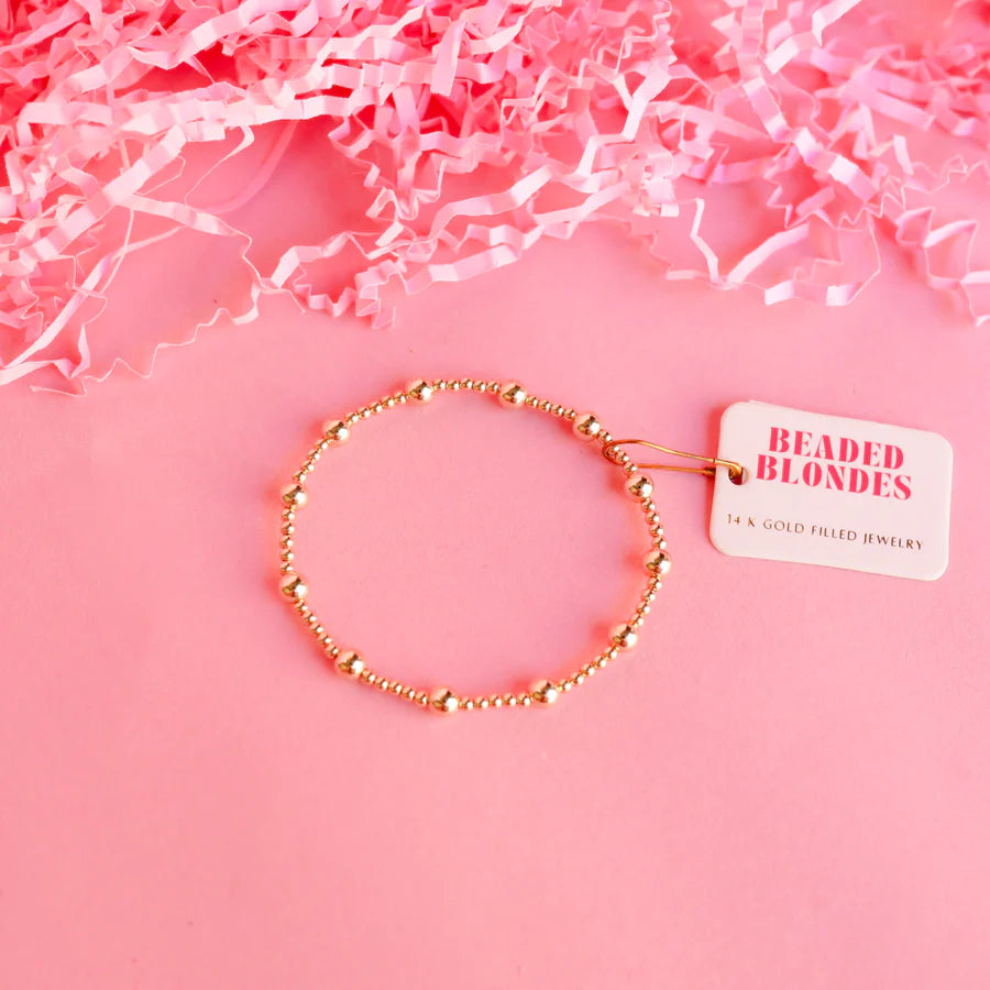 Beaded Blondes | Lively Bracelet in Gold