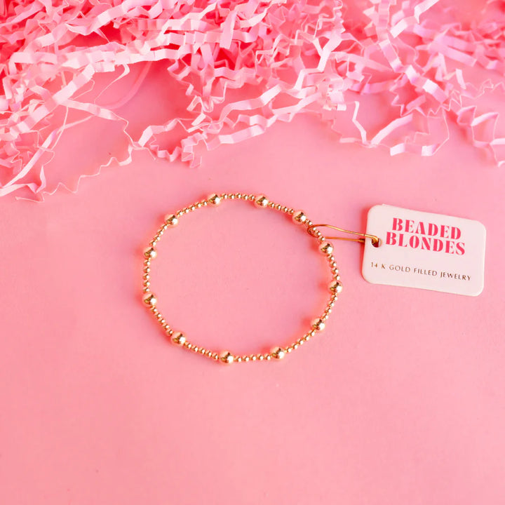 Beaded Blondes | Lively Bracelet in Gold