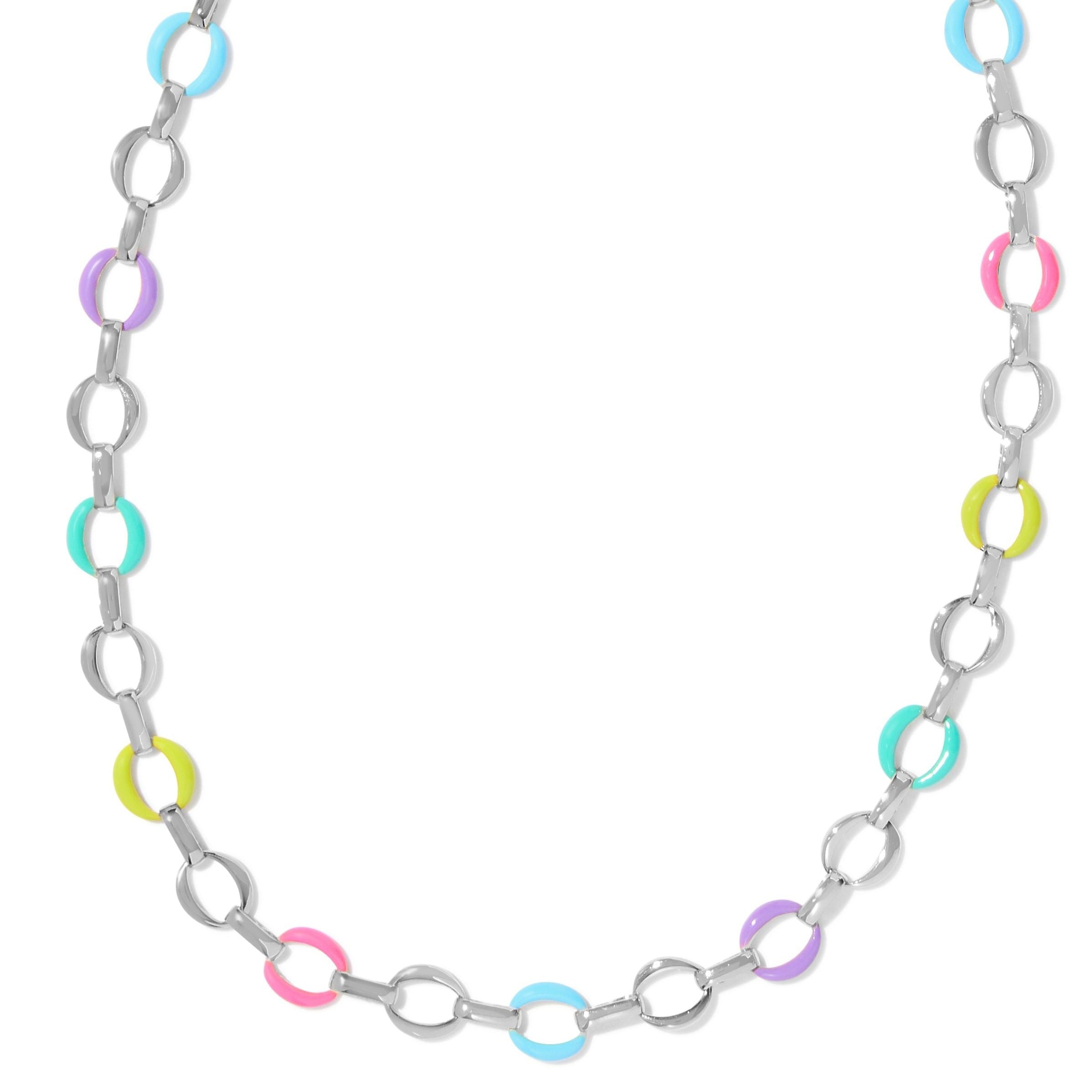 Kendra Scott | Kelsey Silver Chain Necklace in Multi Mix