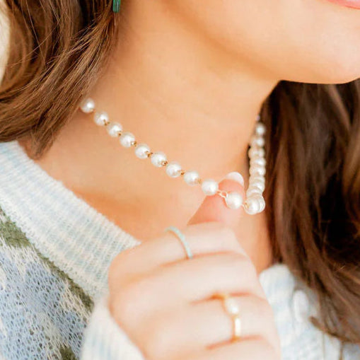 Linny Co | Logan Mini Pearl Necklace