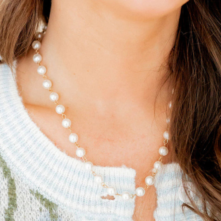 Linny Co | Logan Mini Pearl Necklace