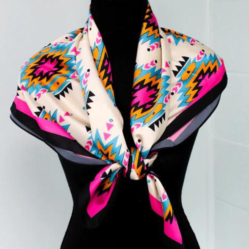 Online Exclusive | El Corral Wild Rag in Cream - Giddy Up Glamour Boutique