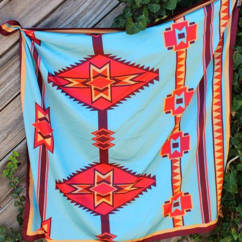 Waxahachie Wild Rag in Blue - Giddy Up Glamour Boutique