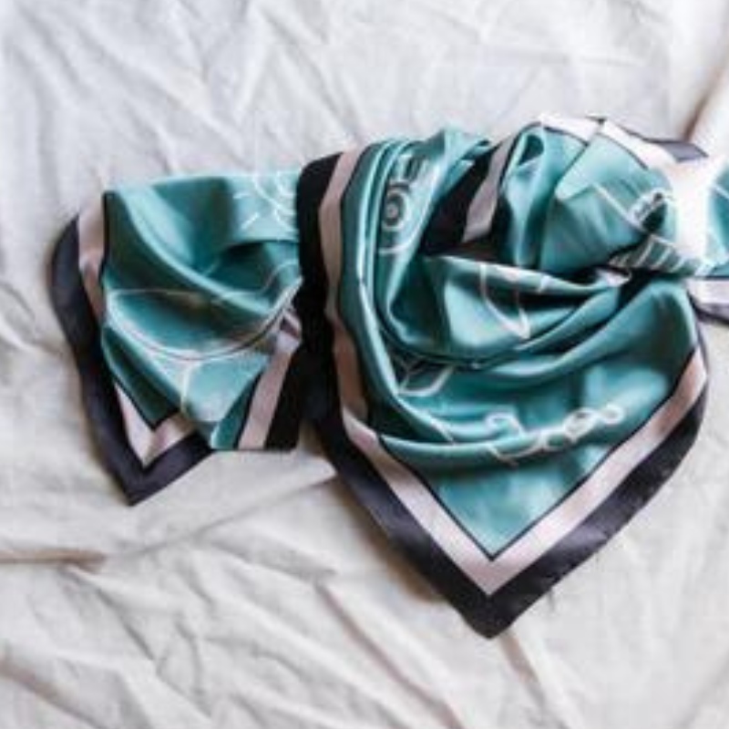 The Cowboy Way Wild Rag in Blue - Giddy Up Glamour Boutique