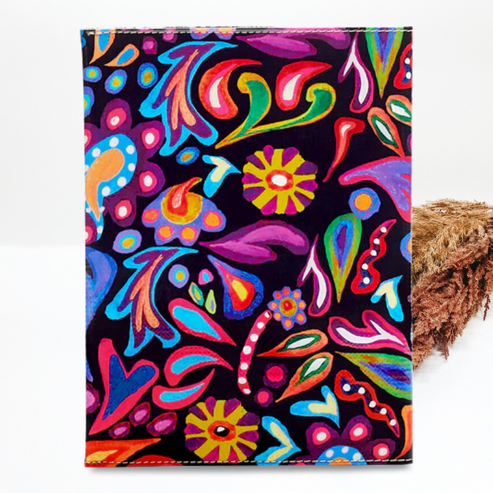 Consuela | Sophie Black Swirly Notebook - Giddy Up Glamour Boutique