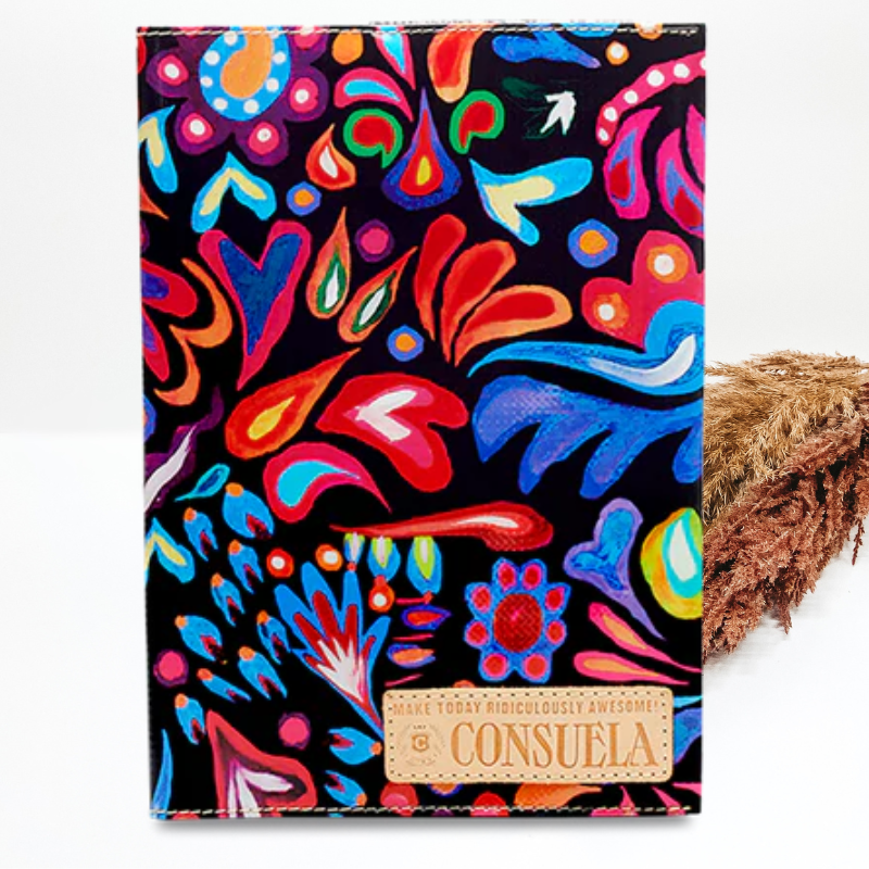 Consuela | Sophie Black Swirly Notebook - Giddy Up Glamour Boutique