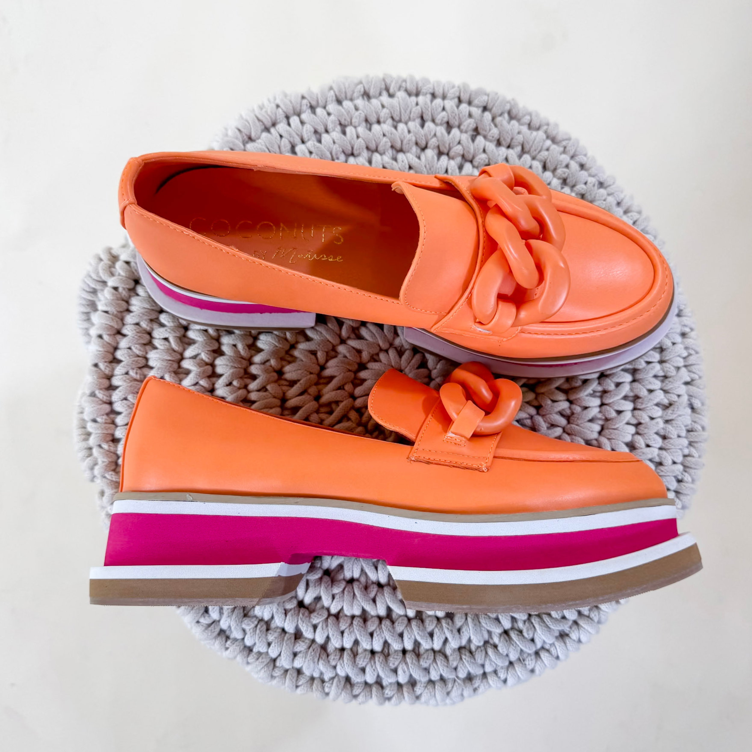 Matisse | Madison Platform Loafer in Orange Sorbet - Giddy Up Glamour Boutique