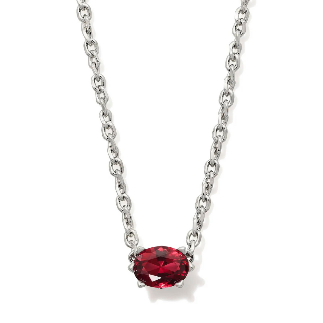 Kendra Scott | Cailin Silver Birthstone Pendant Necklace