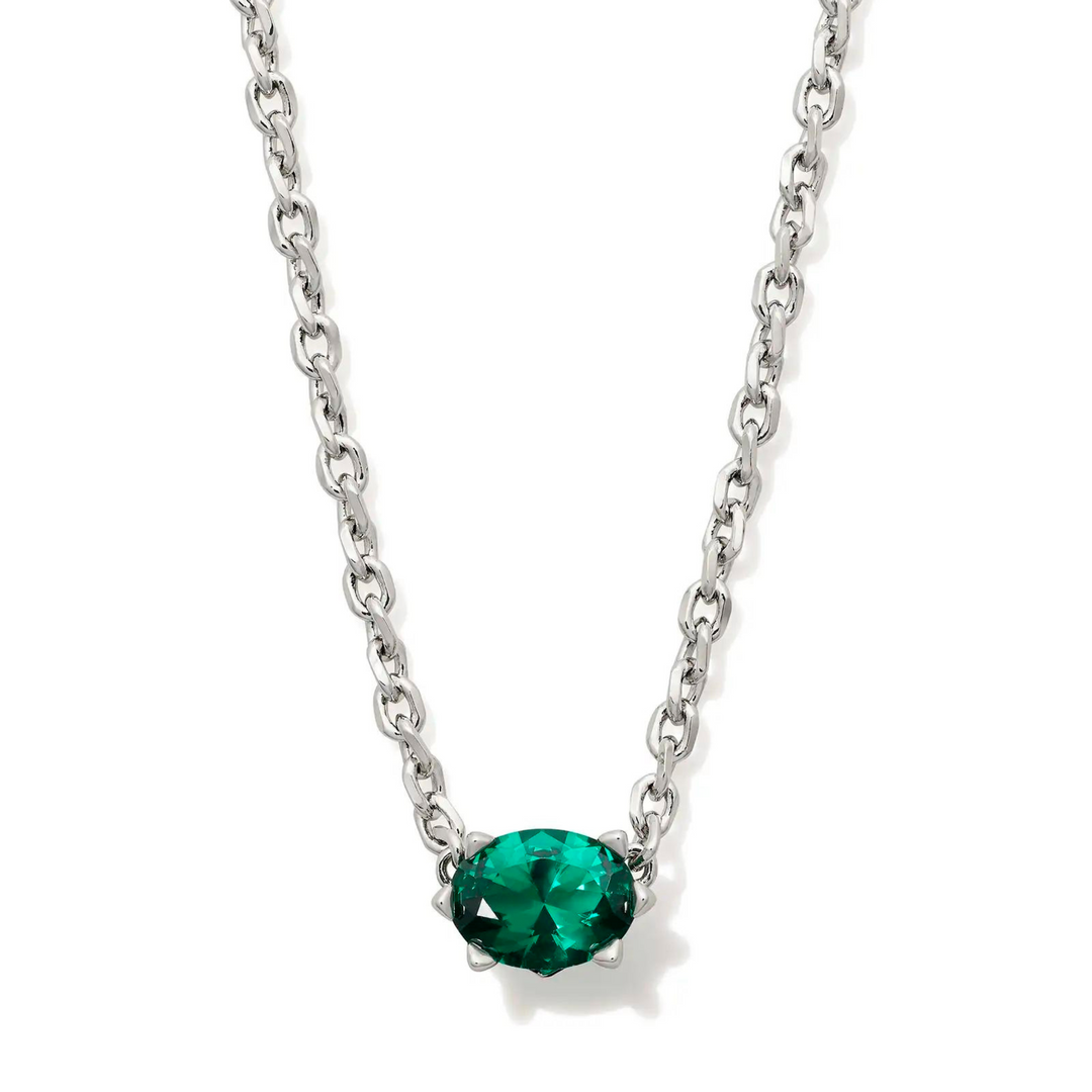 Kendra Scott | Cailin Silver Birthstone Pendant Necklace